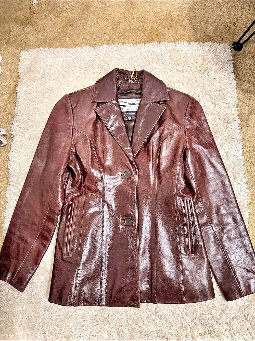 Pelle Studio Leather Jacket in Brown Size Small Like New